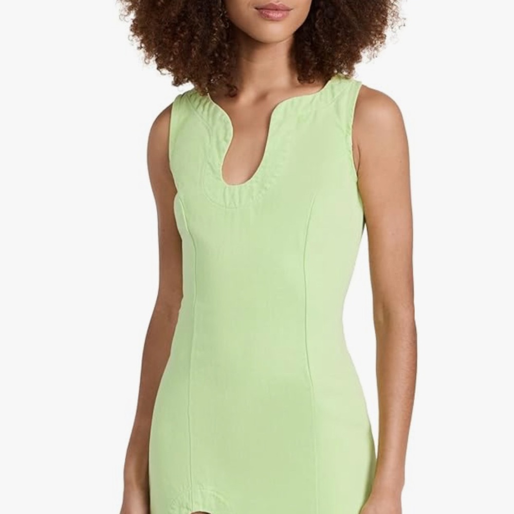 Amanda Uprichard Vibrant Green Dress
